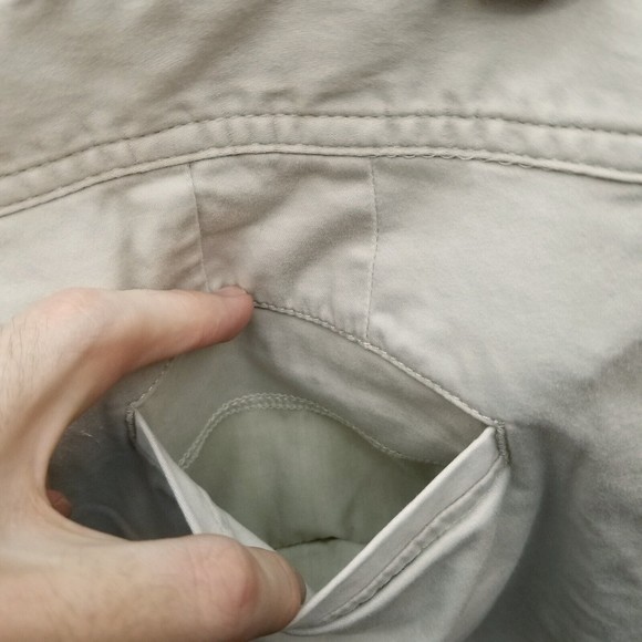 J JIll Women's 12 Stretch Khaki Beige Bootcut Pants 34.5" 30" 9.75" - Picture 10 of 11